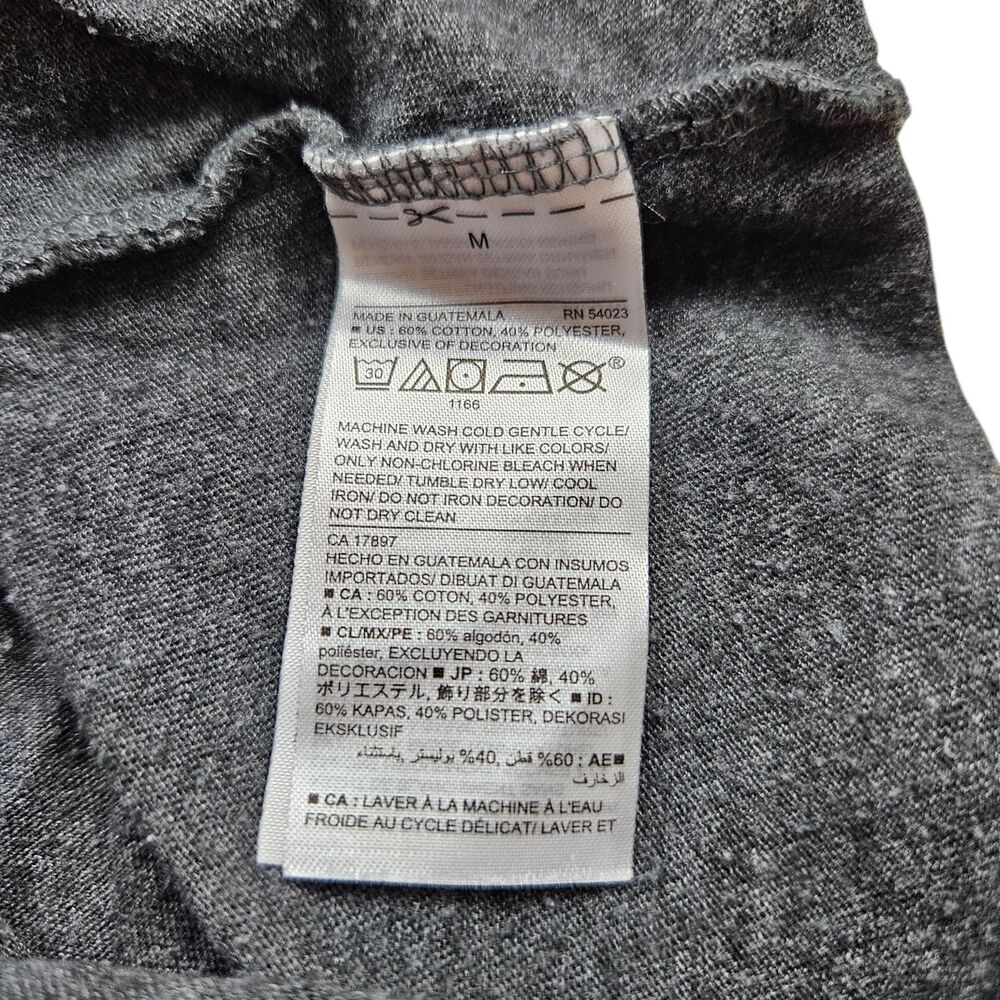 Old Navy City Graphic Tee Shirt Mens Medium Gray Short Sleeve Crew Neck - Picture 4 of 6